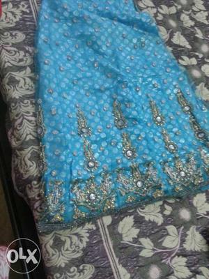 Blue Traditional Sari lehnga