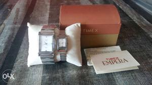 Brand new TIMEX watch set. seal also not removed.