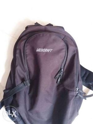 Faded black Wildcraft Backpack