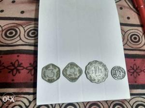 Four Silver Coin Collection