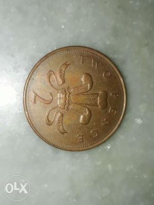Old Coin bronze copper  D.G REG.FD 