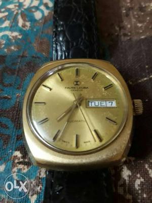 Old antique swiss made FAVRE LEUBA wrist watch