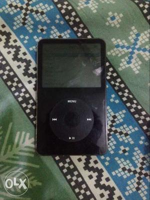 Apple iPod 30 gb inbuilt storage with touchpad.