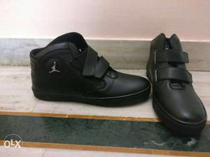 Black Air Jordan Athletic Shoes