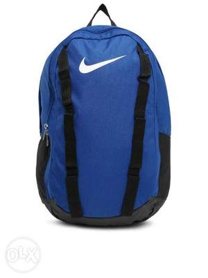 Black And Blue Nike Backpack