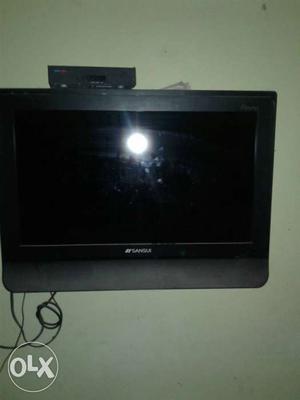 Black Sansui Flat Screen Television