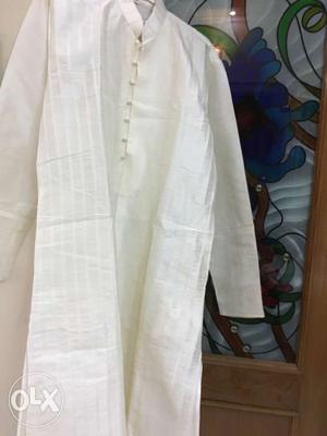 Brand new Gents kurta pyjama. cream color, silk