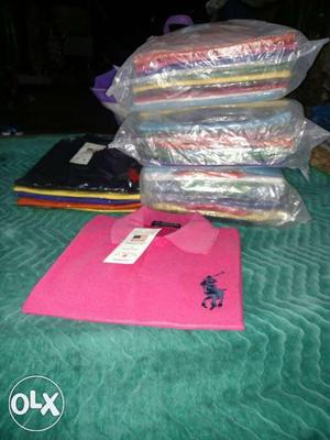 Colored Polo Shirt Collection L Size (Buy 3 at Rs.500/-)