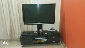 Designer TV stand, can hold 42 inch plasma, rotatable, 3