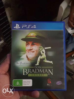 Don bradman cricket for ps4 in mint condition as