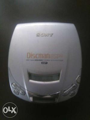 Gray Sony Discman