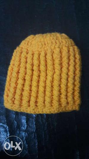 Handmade Crochet caps available for babies