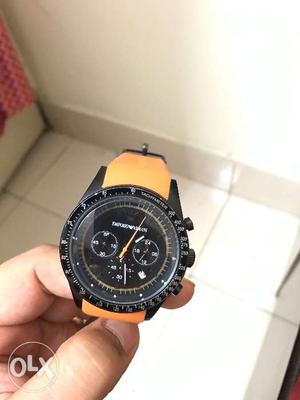 It's Emporio Armani 1 year old watch in good