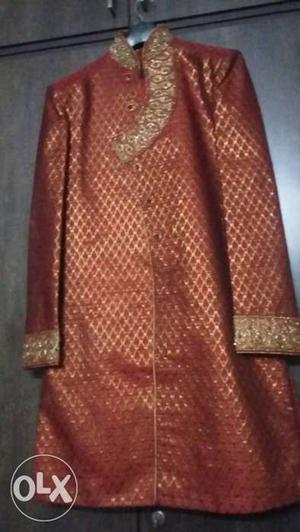 Its a Indowestern wedding suit.. size full length