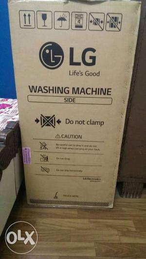 LG washing machine...Box packed.. December