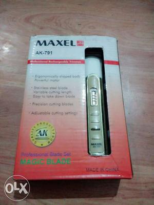 Maxel Trimmer & Shaver it's brand new and unused