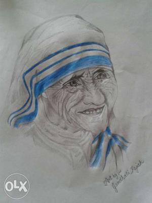 Mother Theresa Drawing