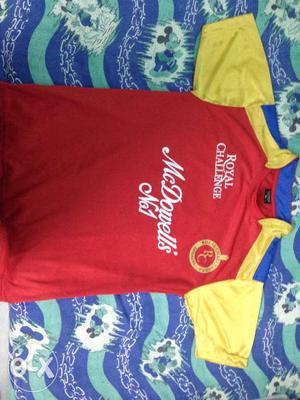 New rcb jersey just at low price in behela