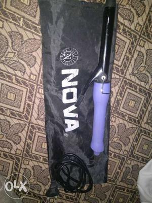 Nova curlers machine only 350 rupees 1 month old urgent sell