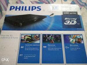 Philips 3D Bluray Player, Sealed & Unopened.