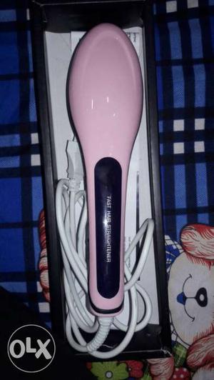 Pink Corded Fast Hair Brush