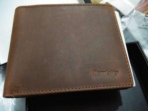 Sealed Roadster leather wallet, bought today, with bill and