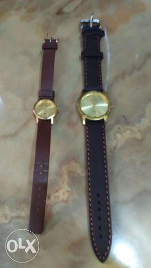 Sonata Original Couple watch. Absolutely new