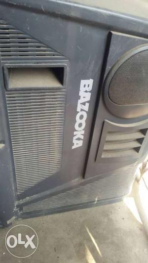 Videocon Gray Bazooka Speaker TV.
