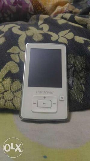 White And Grey MP3 Player