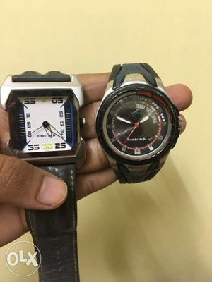 A set of two Fastrack Watches.