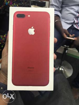 Apple iphone 7plus 128gb red colour brand new