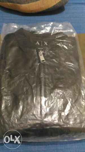 Armani Exchange Premium Leather Jacket. Size XL.