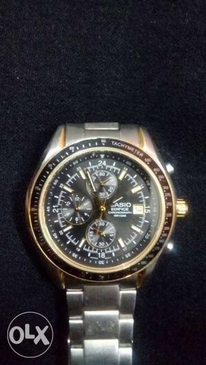 Casio edifice with chronograph in mint condition