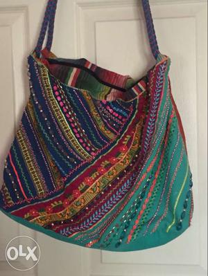 Gorgeous mexican pattern bag by accessorize in