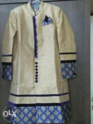 It is a sherwani,indo western outfit wore only