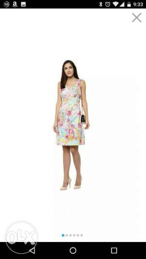 Ladies dress floral print for wholesellers and