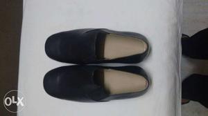 Pair Of Black Leather Hsoes