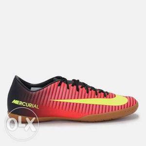 Red And Black Nike Mercurial