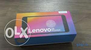 Sealed new Lenovo k6 power
