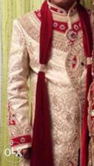 Special design wedding sherwani. Used only one