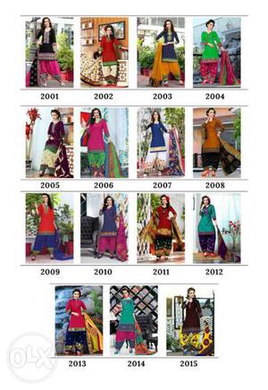 Women's Kameez Photo Collage