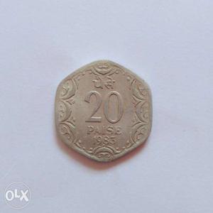 20 PSC coin old very