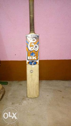 Brown And White BK Cricket Bat