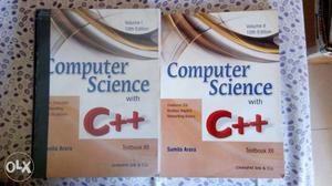 C++ computer science 12th book only 1 year old at
