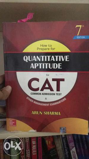 CAT - Quant by Arun Sharma latest edition.