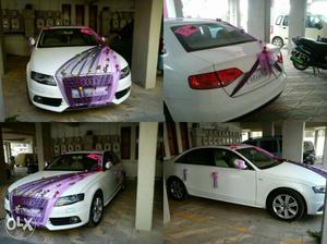 Car decoration for wedding