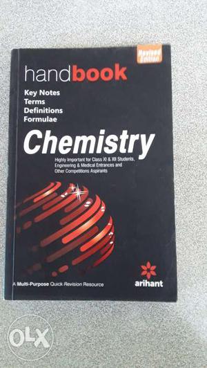 Chemistry Handbook Arihant, unused condition