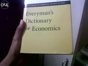 Dictionary of Economics-hardbound-Everyman's-excellent