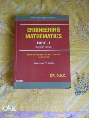 Engineering Mathematics 1 by DR. DSC Edition 7
