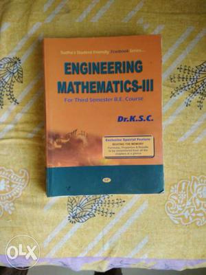 Engineering Mathematics 3 by DR. KSC For 3rd